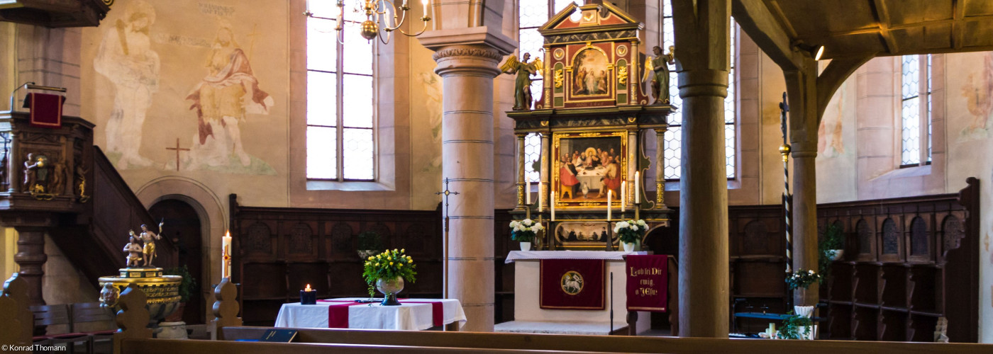 Chorraum der Heilig Kreuz-Kirche