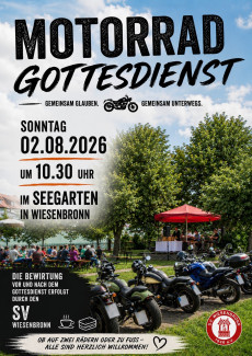 Motorradgottesdienst Wiesenbronn