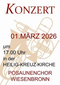 Plakat Posaunenchorkonzert