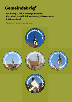 Titelblatt - Gemeindebrief